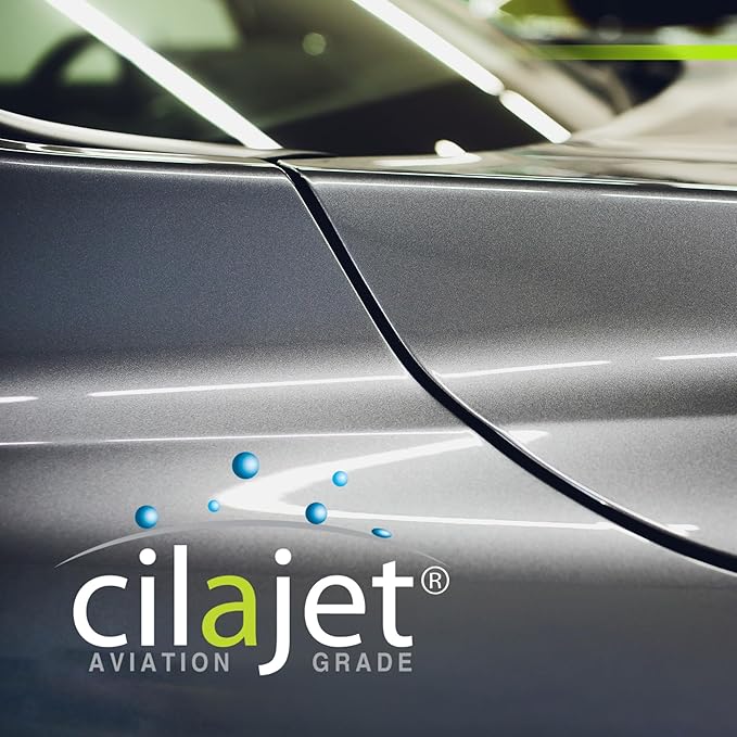 Cilajet Care Glass Cleaner (16 oz) - Auto Window Cleaner for Car and Truck Windows, Windshields, Mirrors Professional Strength, Streak-Free Window Cleaning Kit, Safe for Tinted Windows, Made in USA 