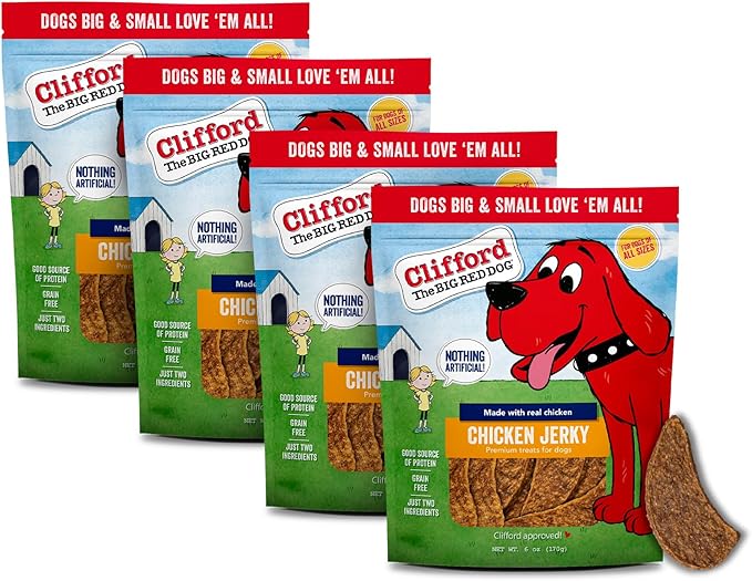 Chicken Jerky Dog Treat Chicken Strips Dog Jerky Treats for Dogs Canine Snacks Natural Canine high Protein Grain Free Snacks for Small and Large Dogs 24 oz