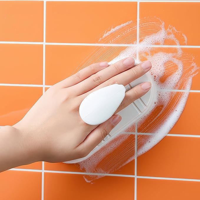 Flexible Handle Design – Our Bendable Brush with 6 sponges and 1 Handle reaches deep pots, Corners, and Curved Areas with Ease, Giving Better Cleaning Control Than Ordinary Kitchen sponges.