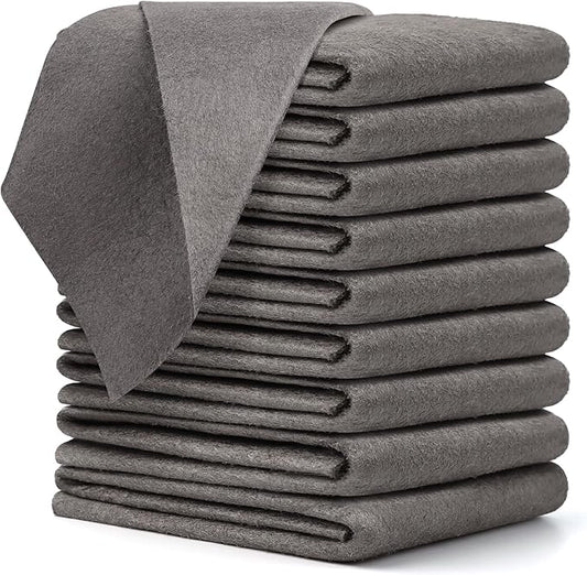 TEESOD 40 Pcs Thickened Magic Cleaning Cloth, Microfiber Streak Free Cleaning Cloths Reuseable Magic Cleaning Wipes for Windows Glass