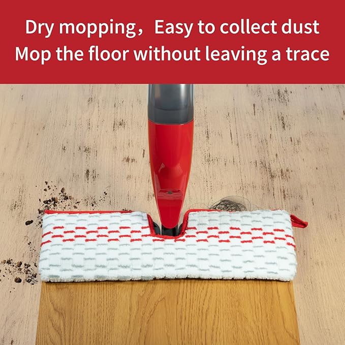 10 Pack Microfiber Spray Mop Pads Compatible with ProMist MAX Replace Head