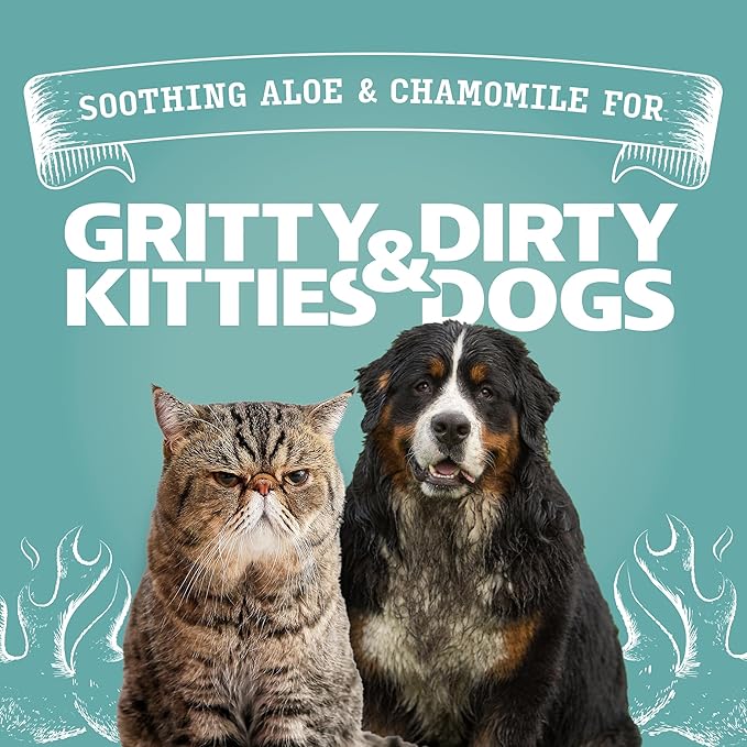 ANGRY ORANGE Pet Wipes + Odor Eliminator – Unscented Grooming Wipes for Dogs and Cats (80 ct) + Citrus Cleaner for Pet Urine, Stains and Smells (24 oz)