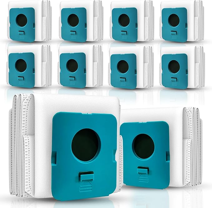 FAMELEC 10 Pack Dust Bags for Samsung Bespoke Jet Vacuum Bags Part # VCA-ADB953/AA Models VS20A95923B/AA VS20A95923N/AA VS20A95923W/AA, Replacement Parts & Accessories for Samsung Clean Station