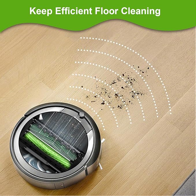 APZOVO 2 Set Replacement Brushes Compatible for iRobot Roomba E & I & J Series, Replacement Parts for Roomba i1 i1+ i2 i2+ i3 i3+ i4 i4+ i6 i6+i7 i7+ i8 i8+ j6 j6+ j7 j7+ E5 E6 E7, Combo i5 i5+ j5 j5+