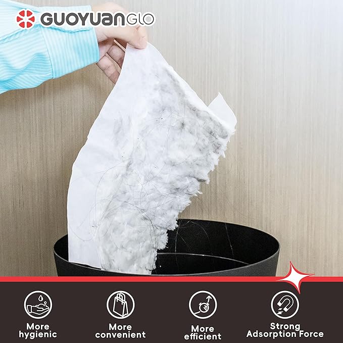 Heavy Duty Pet Dry Sweeping Cloth Refills Multi-Surface Floor Mop Cloths for Cleaning Dust,Dirt and Pet Hair,80 Counts