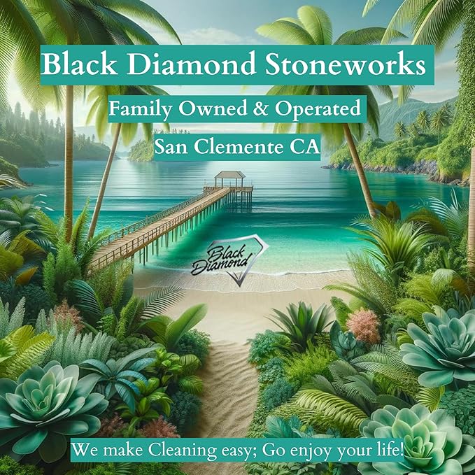 Black Diamond Stoneworks Wood & Laminate Floor Cleaner: For Hardwood, Real, Natural & Engineered Flooring –Biodegradable Safe for Cleaning All Floors (1 quart/1 gallon)