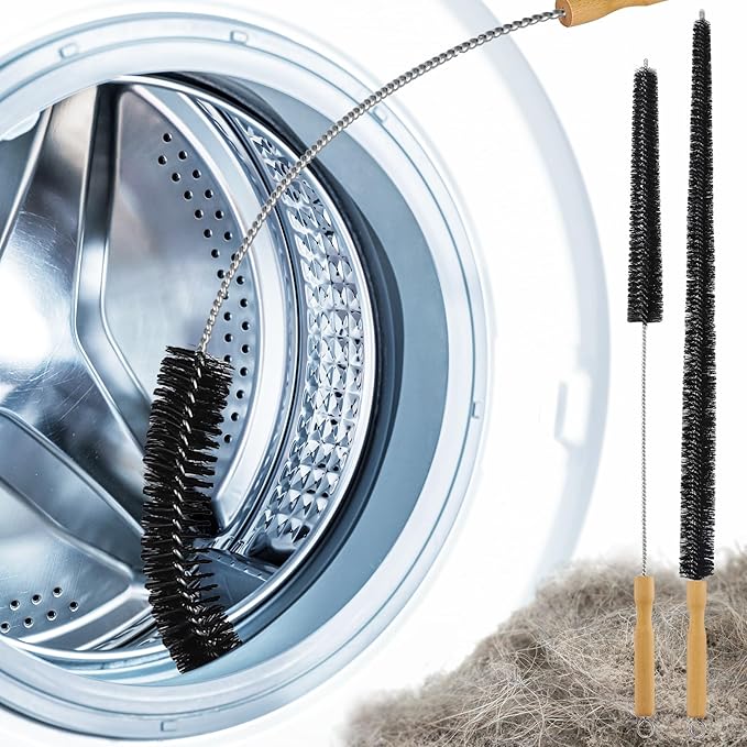dryer lint brush vent cleaner Long Flexible Vacuum Brush dryer vent brush,dryer lint cleaner Laundry Room and Washer Dryer Brush