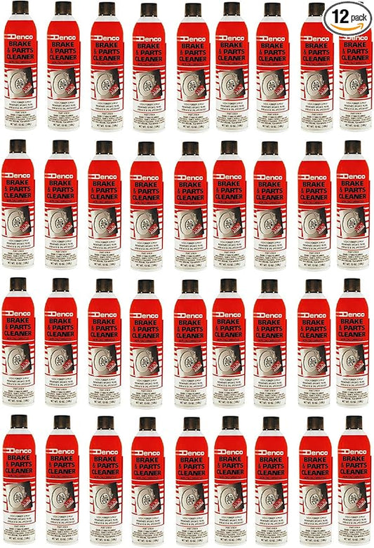 Denco #1930 Brake & Parts Cleaner - 13 OZ Net Wt - 15.3 FL OZ - 12 to 88 Pack (36)