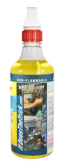 Marine Grade Lubricant, Solvent, & Penetrating Oil | 16 oz. Pump Spray Bottle | Non-Toxic, Non-Flammable, Zero VOC, Biodegradable & VGP Compliant | Food Grade NSF H1 | 3-in-1 Marine performance by