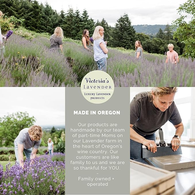 Victoria's Lavender Room Spray - All Natural Home Fragrance, Made in the USA with Pure Essential Oil Air Freshener & Odor Eliminator, Relaxing Scent, 2pk Lavender Eucalyptus Mint, 4oz each