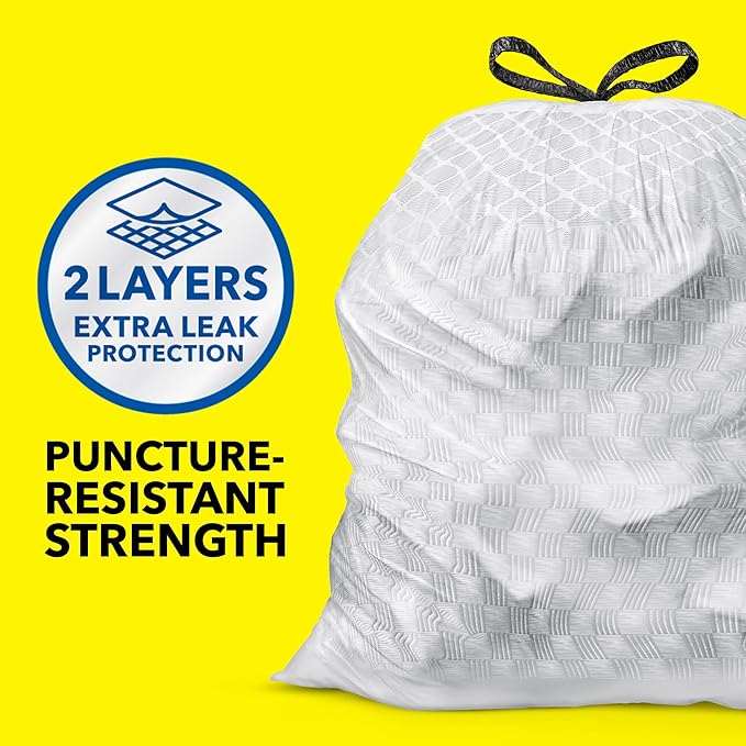Glad ForceFlex Tall Kitchen Trash Bags, 13 Gallon, Gain Moonlight Breeze, 100 Ct (Package May Vary)