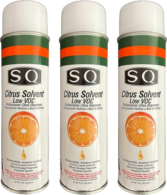 SQ Citrus Based Multipurpose Degreaser Low VOC, 15 oz per can (3)