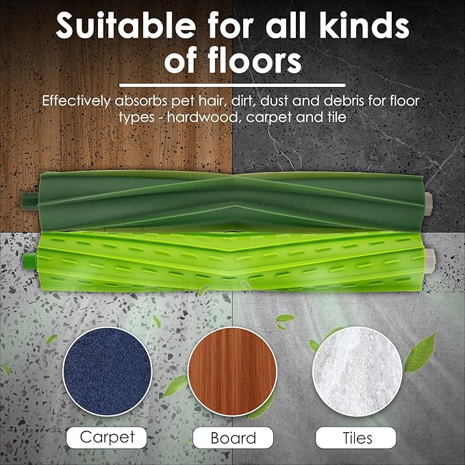 (30 Pack) Combo i5+ Replacement Parts Accessories for iRobot Roomba Combo i5, Combo j5, Combo j5+ Robot Vacuum, 4 Roller Brushes, 8 Side Brushes, 8 HEPA Filters, 6 Dust Bags, 4 Mop Pads
