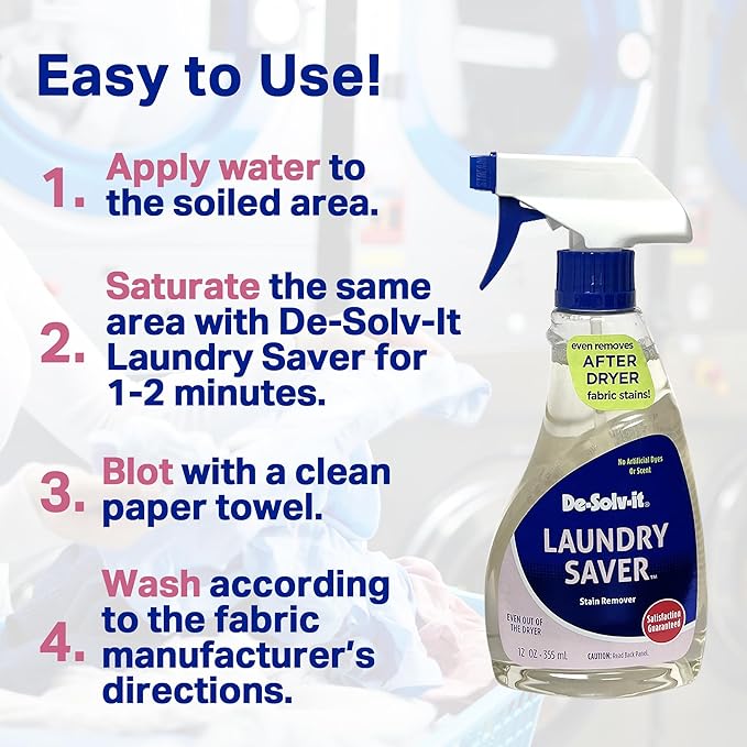 De-Solv-it 11823 Orange Sol Laundry Saver Stain Remover Spray, 12 oz (Fоur Расk)
