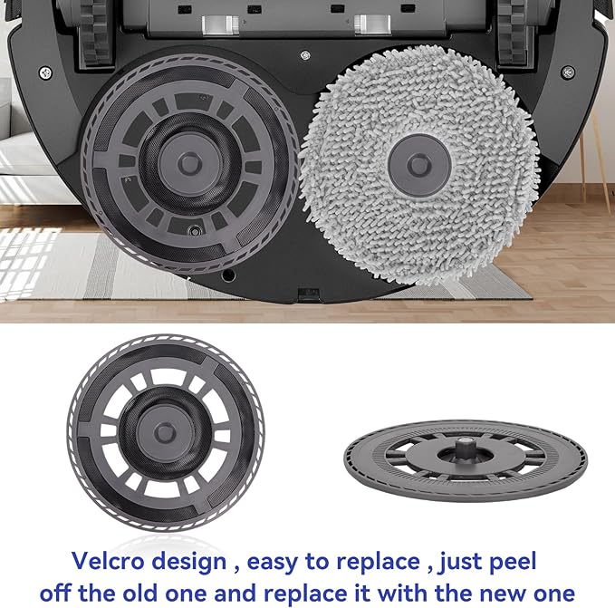 Mop Pad Plate Accessories for Dreame X20 X10 X10pro Robot Robot Vacuum Cleaner - Vacuum Pad Board Holder Replacement Mop Tray Part Attachment