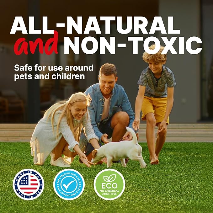 MAX Urine & Odor Turf Detox: Double-Strength Enzyme Cleaner & Odor Eliminator for Artificial Grass, Turf, Concrete & Patios, Pet Urine Enzymatic Cleaner for Dogs & Cats – 32 oz Sprayer