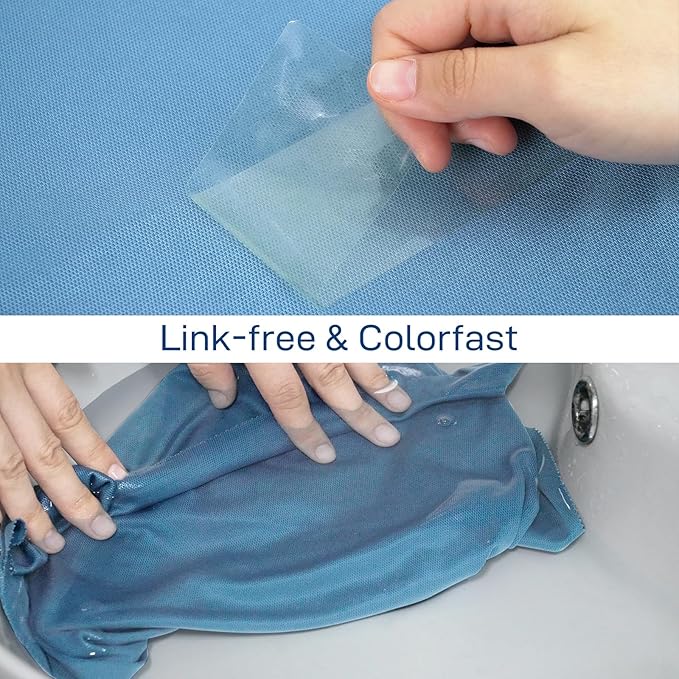 Microfiber Cleaning Cloths Glass Cleaner: 8 Packs 18X18 Window Cleaner Kit Wine Glasses Polishing Cloth Lint Free Washable Reusable Quickly Clean Mirro Screen Stainless Steel Windshield (Alaskan Blue)