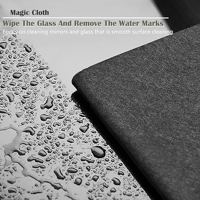 10 Pcs 11×11 Inches New Real Magic Cloth Thickened Magic Cleaning Cloth Microfiber Magic Cleaning Cloth for Mirror, Glass, Window,Cars