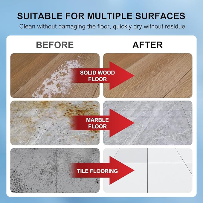 Nukisa 5 Bottles Compatible with Tineco Cleaning Solution 500ml Per Bottle Lavender Scents Floor Cleaner Compatible with All Robot Vacuums with Mopping and Cordless Wet/Dry Vacuum (Lavender Scents)
