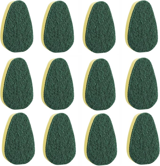 Dish Wand Refill 12Pack, Durable Dish Wand Sponges,Common Dish Wand Refill Heads Replacement for Kitchen Cleaning