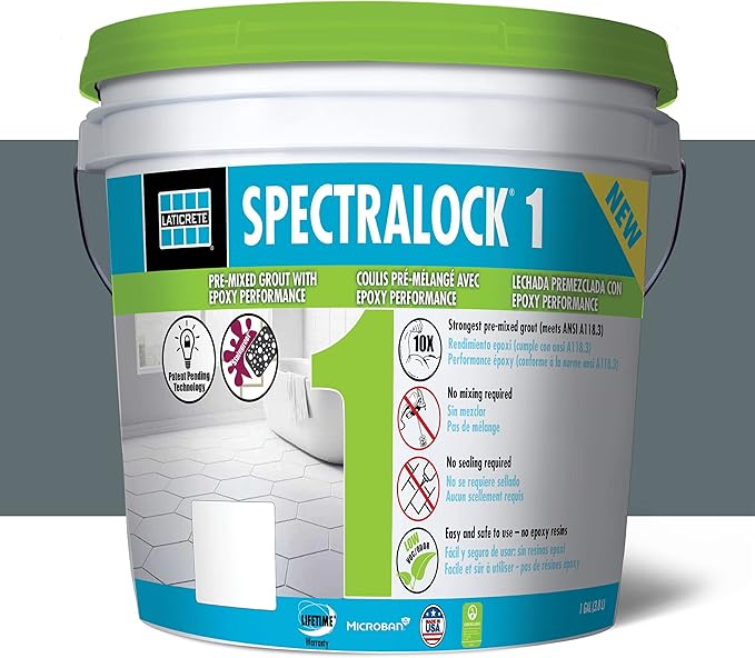 LATICRETE SPECTRALOCK® 1 Pre-Mixed Grout #42 Platinum