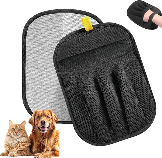 Kemodia Pet Hair Removal Glove, Reusable Electrostatic Cats & Dogs Hair Removal Tool for Couch, Furniture, Carpet, Car Seat, Clothes 1PCS