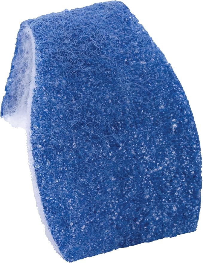 Scotch-Brite Disposable Toilet Scrubber Refills, Removes Rust & Hard Water Stains, 10 Disposable Refills Blue