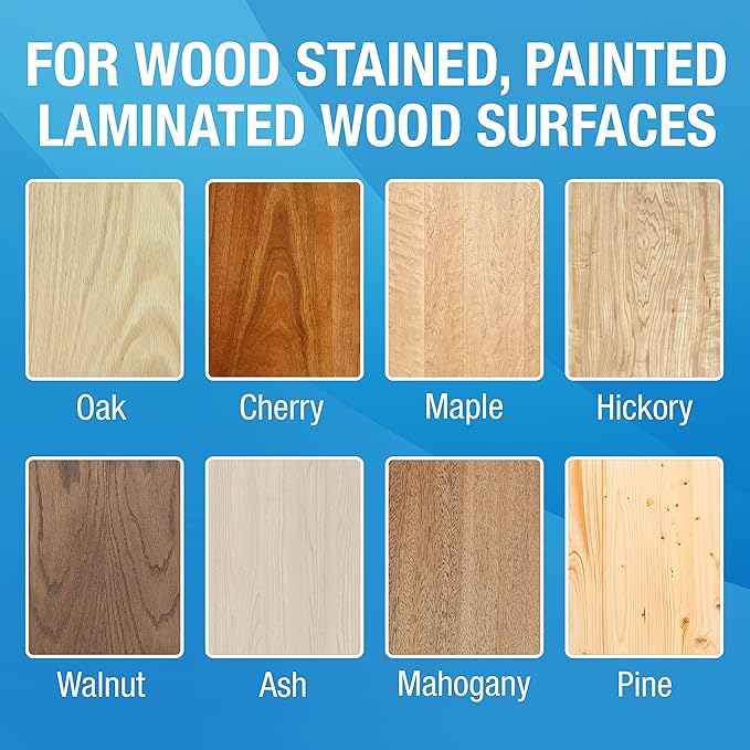 MiracleWipes for Wood Surfaces, Remove Dirt and Grime Buildup, Clean, Protect, and Polish Cabinets, Furniture, and Wood Floors, Great for Kitchen and Bathroom Cleaning Support - 60 Count (Pack of 2)