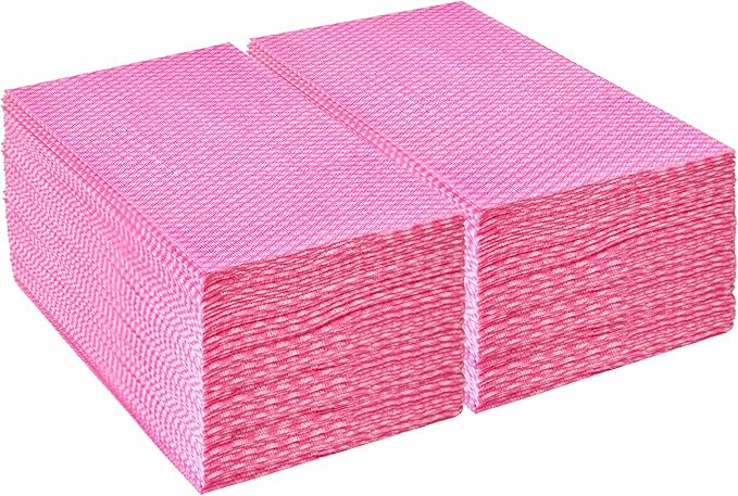 JEBBLAS Foodservice Cleaning Towel Reusable Paper Towels, 100 Count, Kitchen Cloth, All Purpose Cleaning Towels, Foodservice Towel