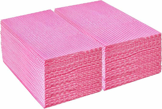 JEBBLAS Foodservice Cleaning Towel Reusable Paper Towels, 100 Count, Kitchen Cloth, All Purpose Cleaning Towels, Foodservice Towel