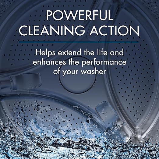Glisten Washing Machine Cleaner, Helps Remove Odor, Buildup, and Limescale, Fresh Scent, 12 Ounce Bottle, 2-Pack