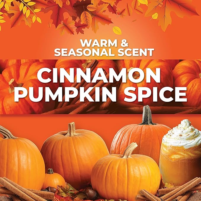 Hefty Ultra Strong Tall Kitchen Trash Bags, Cinnamon Pumpkin Spice Scent, 13 Gallon, 20 Count (Pack of 3)