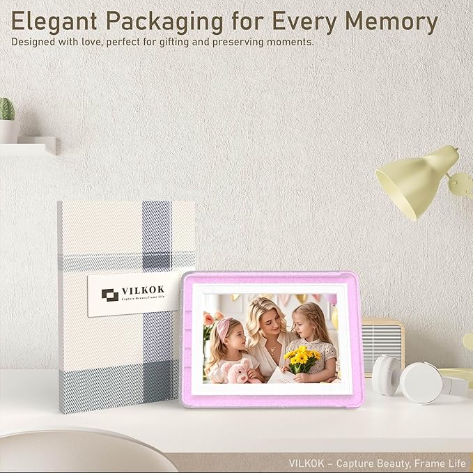6-Pack 5x7 Picture Frame or 4x6 with Mat – Shatterproof Plastic Photo Frame for Family, Nursery & Playroom, Wall & Tabletop Picture Frames for Home Office, Safe Lightweight Design, in Crystal Pink