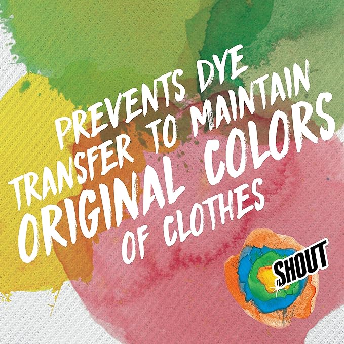 Shout Color Catchers for Laundry, Allow Mixed Washes, Prevents Color Runs and Maintains Original Clothing, 24 Count - Pack of 12 (288 Total Sheets)