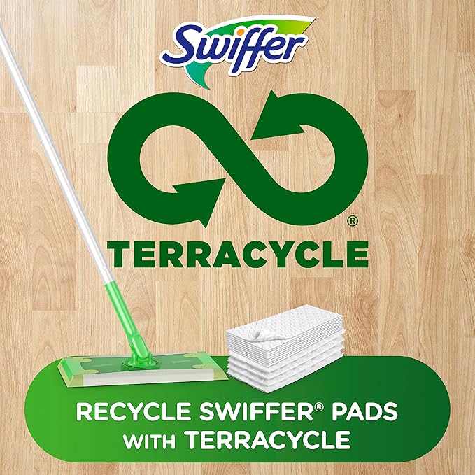 Swiffer Sweeper Pet, Heavy Duty Dry Sweeping Cloth Refills with Febreze Odor Defense, Floor Cleaning, 32 Count